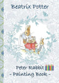 Peter Rabbit Painting Book: Colouring Book, coloring, crayons, coloured pencils colored, Children's books, children, adults, adult, grammar school, Ea - Paperback
