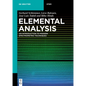 Elemental Analysis: An Introduction to Modern Spectrometric Techniques - Paperback