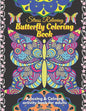 Stress Relieving Butterfly Coloring Book for Adults - Relaxing and Calming Coloring activity book: A beautiful butterfly coloring activity book to bri - Paperback
