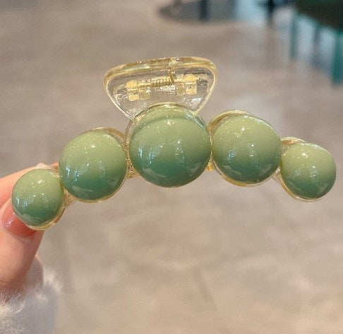 Acrylic Pearl Gripper-Large-Green-1 pack