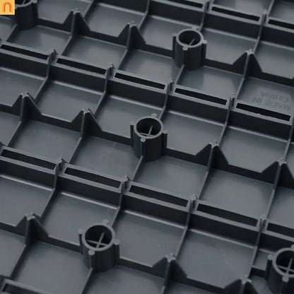 Outdoor Deck Tiles Interlocking PP Plastic Gray 12x12 in 44 Pack