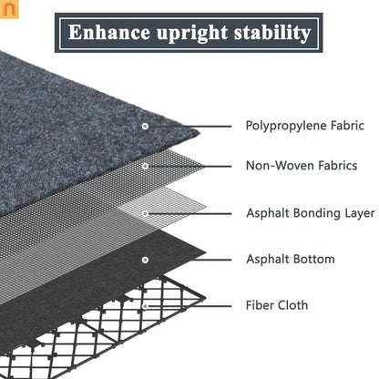 Outdoor Deck Tiles Carpet-Style Plastic Gray Interlocking 12x12in
