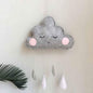 Decorative Cloud Felt Raindrop Pendant