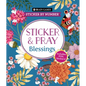 Brain Games - Sticker by Number - Sticker and Pray: Blessings (24 Images to Sticker): Includes 2 Foil Sticker Sheets to Complete Each Image! - Paperback