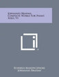 Johannes Brahms, Complete Works For Piano Solo, V1 - Paperback