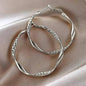 Delicate Silky Texture Design Women's Earrings