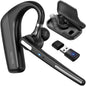 Delton 90X Ultralight Bluetooth Headset with Noise Cancelling Computer Headphone/ Earpiece with Charging Case