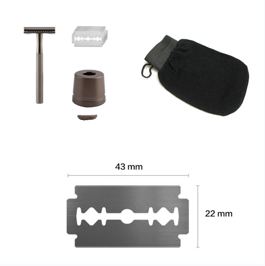 Manual vintage razor men's razor metal gift