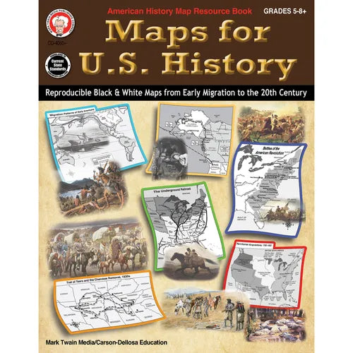 Maps for U.S. History - Paperback