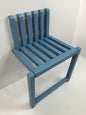 Wall-Mounted Folding Chair for Shoe Changing - Space-Saving Solid Wood Design