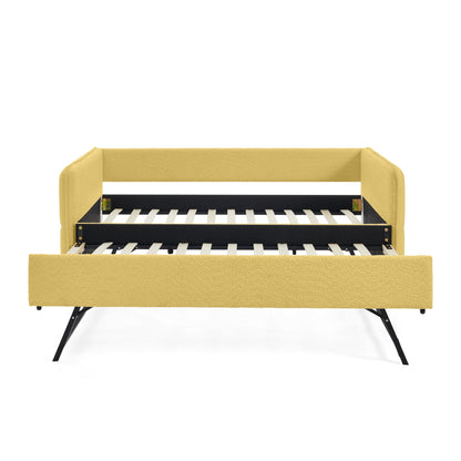 Upholstered Daybed With Pop Up Trundle