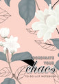 Coordinate Your Chaos To-Do List Notebook: 120 Pages Lined Undated To-Do List Organizer with Priority Lists (Medium A5 - 5.83X8.27 - Jasmine Flowers w - Paperback
