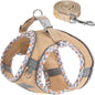 Dog Harness and Leash Set No Pull Reflective Step In Adjustable Small Dogs Cats