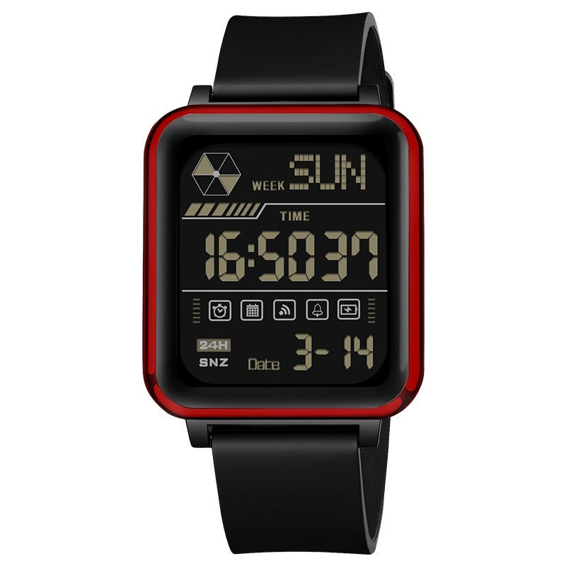 Creative Multifunctional Waterproof Square Sports Watch