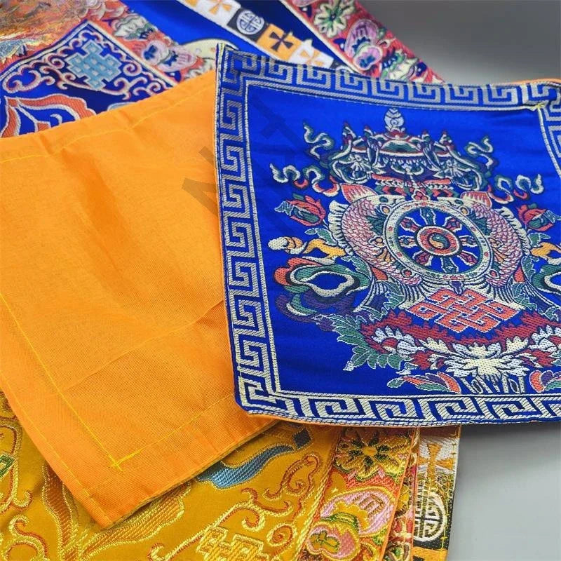 Tibetan-Style Buddha & Vajra Altar Cushion Mats