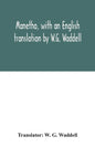 Manetho, with an English translation by W.G. Waddell - Paperback