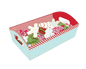 Cookie Tray With Cello Wrap - Winter Wishes