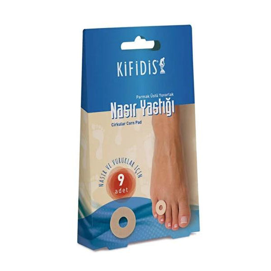 Kifidis Corn Pads for Foot Relief - 9 Pack, Cushioning and Protection for Corns and Calluses