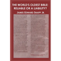 The World's Oldest Bible: Reliable or a Liability? - Paperback