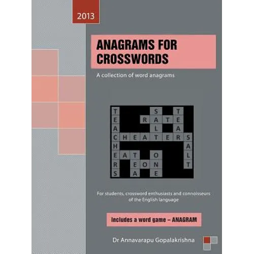 Anagrams for Crosswords: A Collection of Word Anagrams - Paperback