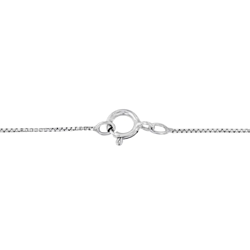 Diamond Heart Awareness Ribbon Pendant in Sterling Silver 1/4 cttw