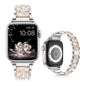 Diamond Rhinestone Stainless Steel Metal Wristband Strap