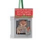 Die Hard - John McClane In Vent - Holiday Ornament - Custom Printed - Made Using LEGO® Parts