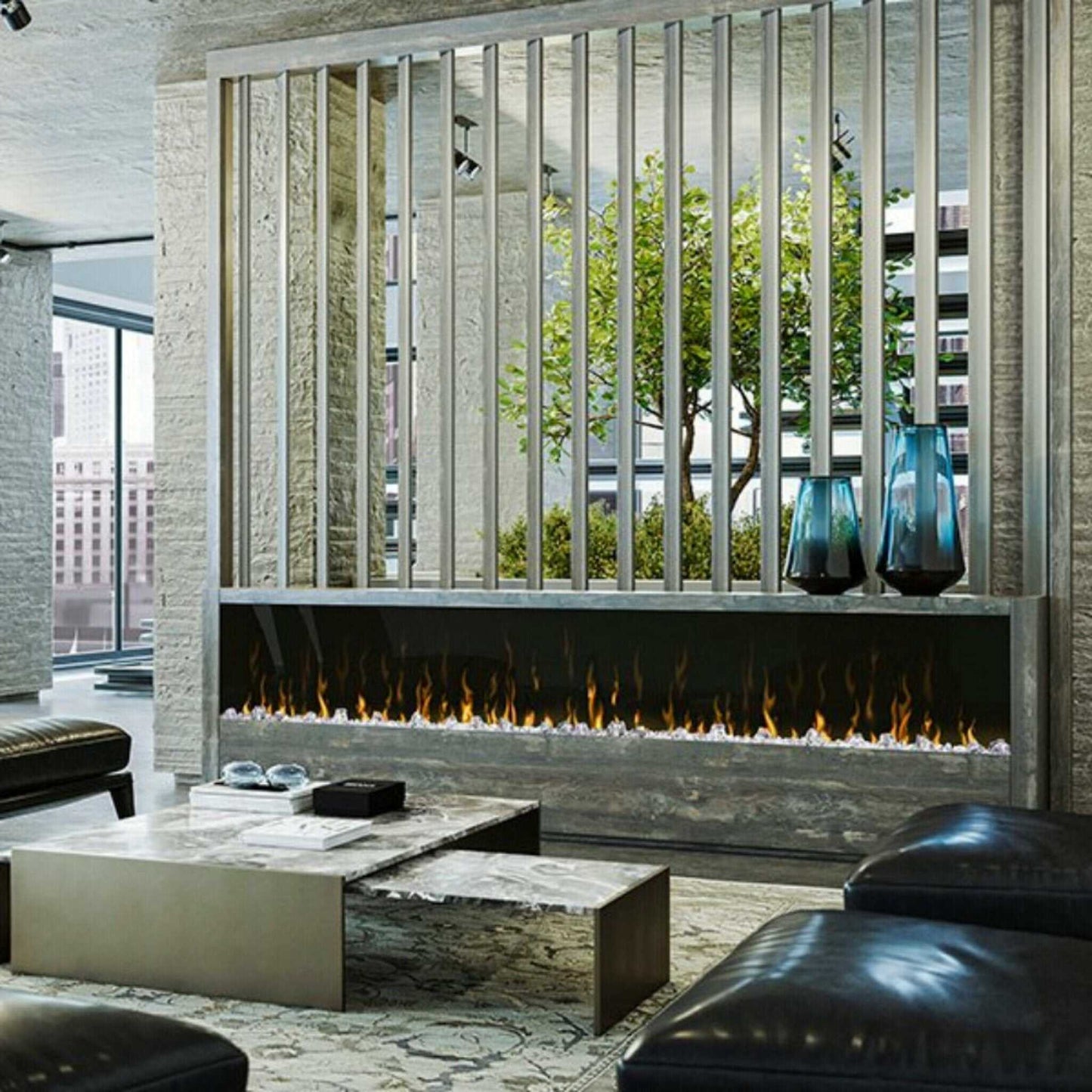 Dimplex IgniteXL Linear Fireplace Electric With Comfort Saver Heating System (SAK82596)
