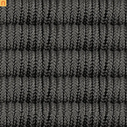 Outdoor Dining Chair Eucalyptus Wood Rope Weave Gray 225 lb Cap