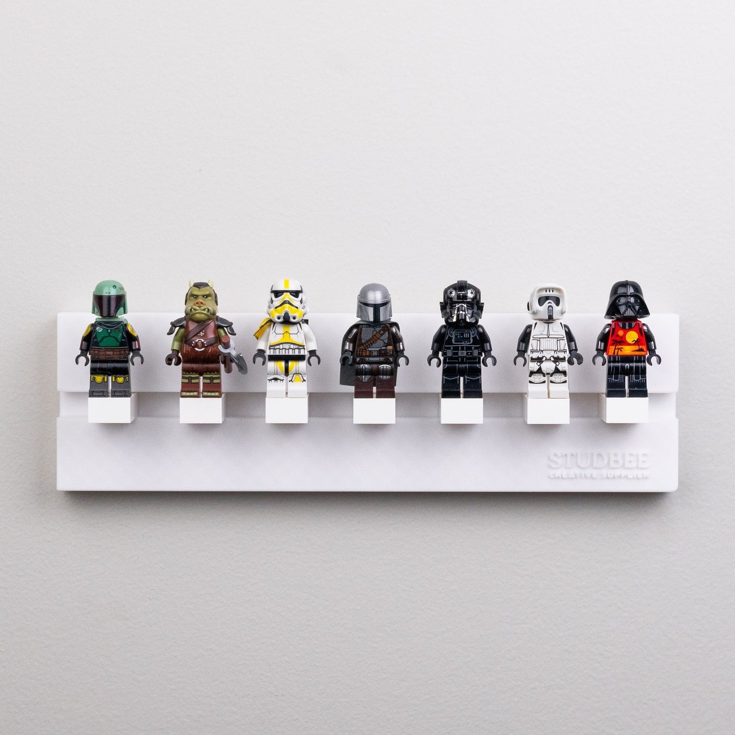 Small Wall Mounted Display Board For Your LEGO® Minifgs and Builds