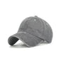 Distressed Wash Ponytail Baseball Cap