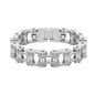 Diverse color motorcycle chain-style bracelet