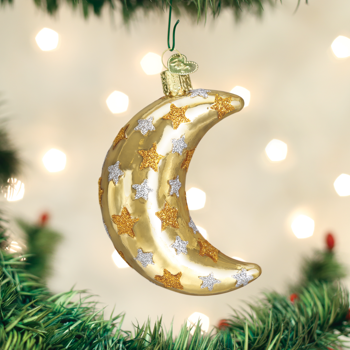 Old World Christmas Celestial Moon