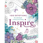 Inspire: Worship (Softcover): 100 Devotions for Coloring and Creative Journaling - Paperback