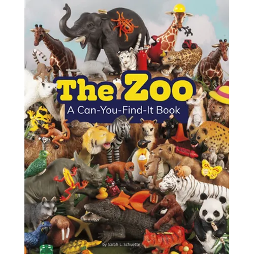 The Zoo: A Can-You-Find-It Book - Hardcover