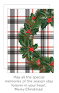 Wonders of Winter Collection – Plaid Holly Wreath