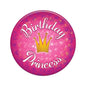 Birthday Princess Button