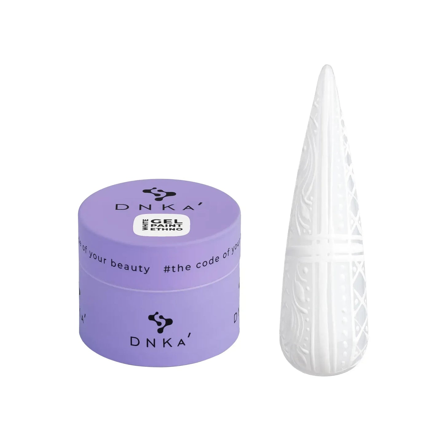 DNKa - Gel Paint Ethno White, 5ml