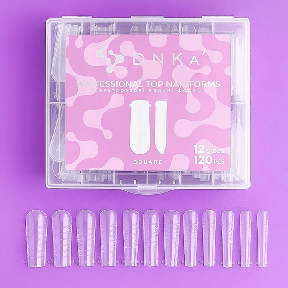 DNKa - Top Nail Forms Square, 120pcs