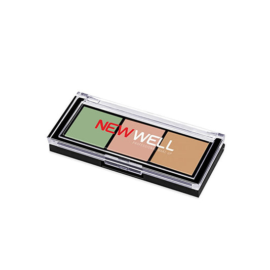 New Well Porcelain Make Up Camouflage Cream Palette - Color Correcting Concealer for Flawless Makeup