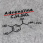 Dopamine, Adrenaline, Caffeine chemical formulas stickers