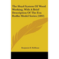 The Sloyd System Of Wood Working, With A Brief Description Of The Eva Rodhe Model Series (1892) - Hardcover