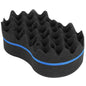 Double Sided Barber Sponge Hair Brush Comb Dreads Locking Twists Coil