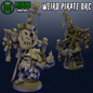 Copy of 3d Printed Weird Pirate Ork by Mekka Miniatures
