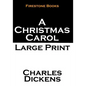 A Christmas Carol: Large Print - Paperback