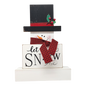 Snowman Block Decor -