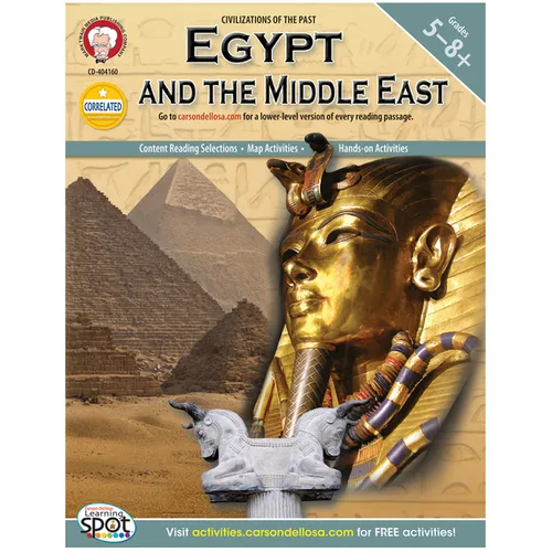 Egypt and the Middle East, Grades 5 - 8 - Paperback