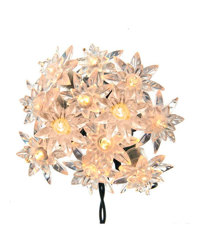 20-Light Clear Flower Light Set