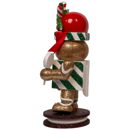 The Hollywood 8 Inch Gingerbread Nutcracker