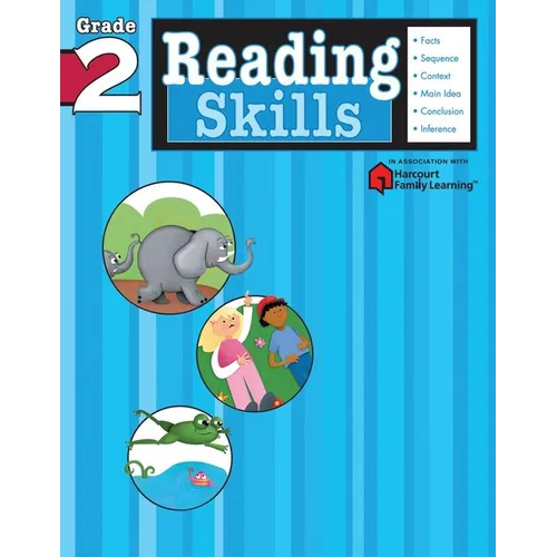 Reading Skills: Grade 2 (Flash Kids Harcourt Family Learning) - Paperback
